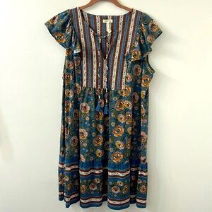 NWT Matilda Jane floral flutter sleeve cottagecore dress